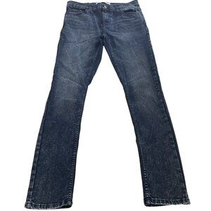 Levis 519 Extreme Skinny Jeans Mens 30x30 Dark Wash Blue Denim Stretch 20 Reg